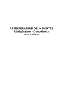 Mode d’emploi Clayton CL2265ISA+ Réfrigérateur combiné