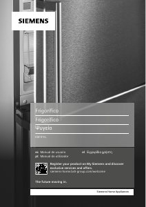 Manual de uso Siemens KI81FHOD0 Refrigerador