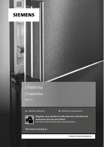 Manuál Siemens KI81FHOD0 Lednice