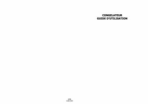 Mode d’emploi Clayton CL115AP Congélateur