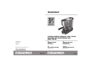 Manuale SilverCrest SSMS 1350 B2 Macchina per espresso