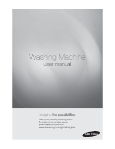 Handleiding Samsung WB12U Wasmachine