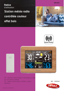 Mode d’emploi Optex SM-044 Station météo