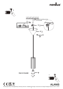 Instrukcja Nordlux Alanis Lampa