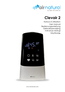 Bedienungsanleitung Air Naturel Clevair 2 Luftbefeuchter