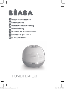 Manual Beaba Silenso Humidifier