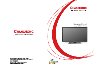 Handleiding Changhong LED49YD1100UA LED televisie