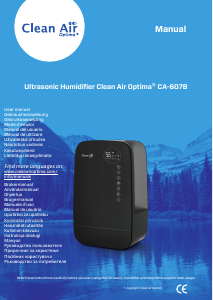 Kasutusjuhend Clean Air CA-607B Õhuniisuti