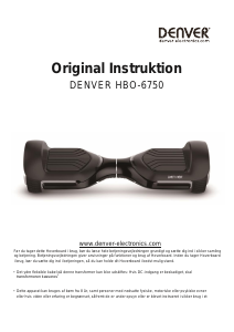 Brugsanvisning Denver HBO-6750 Segboard