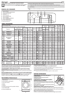 Manual Indesit BDE 96435 9EWS EU Mașină de spalat cu uscator