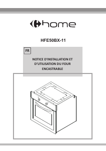 Mode d’emploi Carrefour Home HFE50BX11 Four