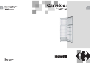 Mode d’emploi Carrefour Home HDP300W12 Réfrigérateur combiné