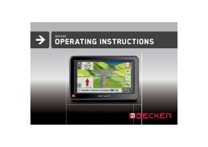 Handleiding Becker Professional 43 Control Navigatiesysteem