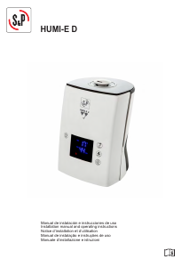 Mode d’emploi S&P HUMI-E D Humidificateur