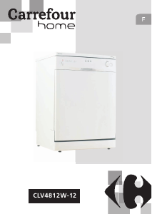 Mode d’emploi Carrefour Home CLV4812W-12 Lave-vaisselle