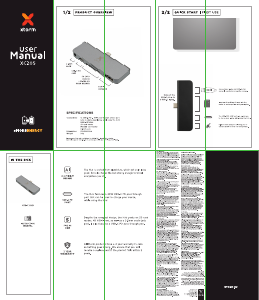 Manual Xtorm XC205 Hub USB