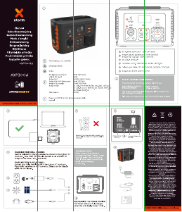 Manuale Xtorm AXP300U Caricatore portatile