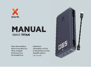 Manuale Xtorm XB401 Caricatore portatile