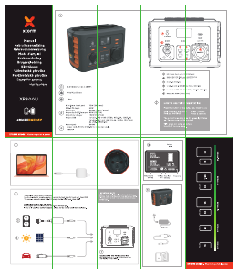 Manuale Xtorm XP300U Caricatore portatile