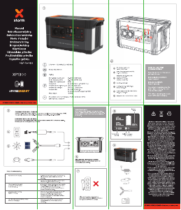 Manuale Xtorm XP1300 Caricatore portatile