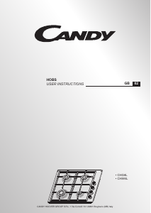 Manual Candy CHW6LBX LPG Hob