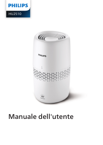 Manuale Philips HU2510 Umidificatore