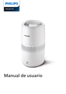 Manual de uso Philips HU2510 Humidificador
