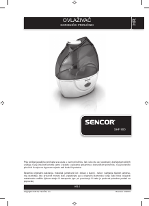 Priručnik Sencor SHF 900 Ovlaživač