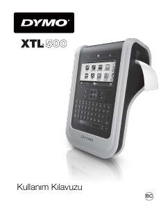 Kullanım kılavuzu Dymo XTL500 Etiket yazıcı