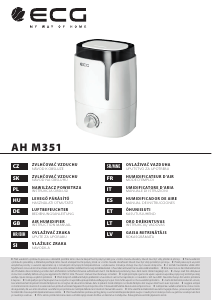Handleiding ECG AH M351 Luchtbevochtiger