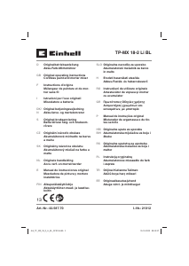 Manual Einhell TP-MX 18-2 Li BL Misturador