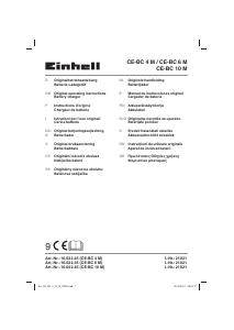Manuál Einhell CE-BC 6 M Záložní baterie
