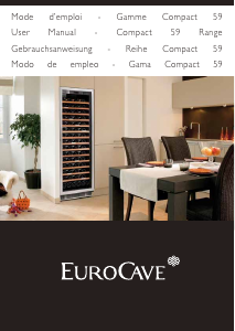Handleiding EuroCave S259 Wijnklimaatkast