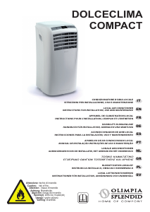 Manuale Olimpia Splendid DolceClima Compact 10 P Condizionatore d’aria