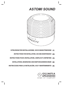 Handleiding Olimpia Splendid Astomi Sound Aromaverstuiver