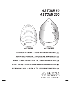 Manual Olimpia Splendid Astomi 200 Aroma Diffuser