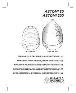Bedienungsanleitung Olimpia Splendid Astomi 200 Aromagerät