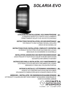 Manual de uso Olimpia Splendid Solaria Evo Calefactor