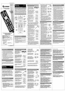 Manual de uso Steren RM-19 Control remoto