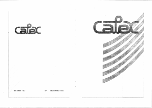 Mode d’emploi Calex CMLF125EV Lave-linge