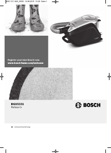 Bedienungsanleitung Bosch BGS5331 Staubsauger
