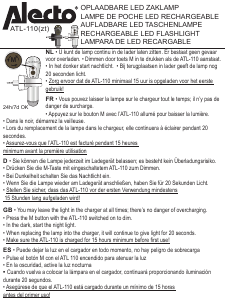 Handleiding Alecto ATL-110 Zaklamp