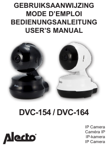 Handleiding Alecto DVC-154 IP camera