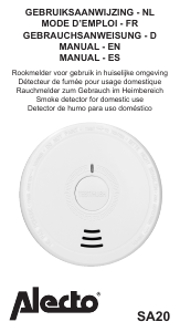 Manual Alecto SA-20 Smoke Detector