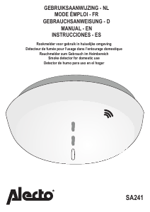 Manual Alecto SA-241 Smoke Detector