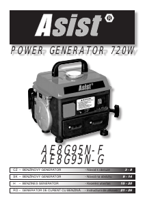 Manual Asist AE8G95N-F Generator