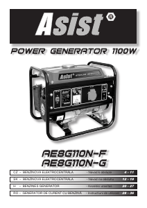 Használati útmutató Asist AE8G110N-F Generátor