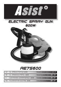 Manual Asist AE7S600 Sistem de pulverizare vopsea