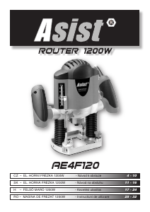 Manual Asist AE4F120 Freza verticala