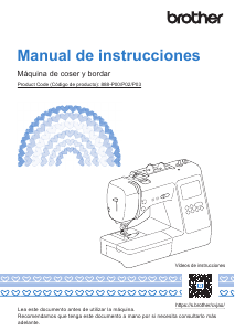 Manual de uso Brother Innov-is NS1850L Máquina de coser
